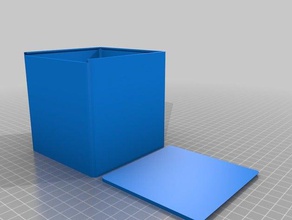 mi personalizados paramétrico redondeado de deslizamiento superior la caja contenedores 3d print model - Mito3D