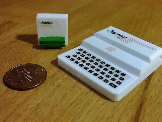 mini jupiter ace les jouets jeux Des années 1980 8bit 8 bits de britanniques ordinateur mignon modèle rétro l'échelle 3D print model - Mito3D