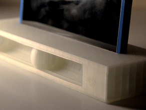 nexus 7 iphone 5 v1 soundbar dock gadgets 3d print model - Mito3D