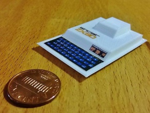 mini sinclair zx80 - Spielzeug Spiele 3d print model - Mito3D