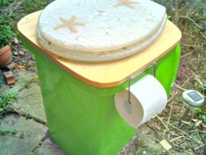 compost toilet bathroom appropriate technology 3d print model - Mito3D