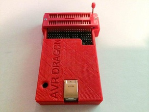 avr dragon programador caso electrónica 3d print model - Mito3D