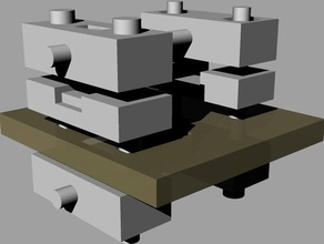 belt retainer tensioner t5 3d printer parts 3d print model - Mito3D