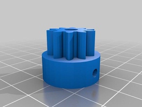 wade small gear reinforced other 3d print model - Mito3D