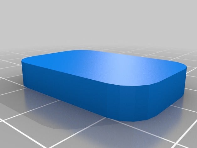 arredondado semi-retângulos arredondados openscad outros 3D print model - Mito3D