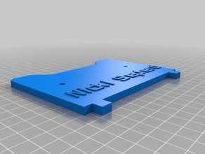 nicki Hirte Replikator backplate 3d Drucker - Zubehör angepasst 3d print model - Mito3D