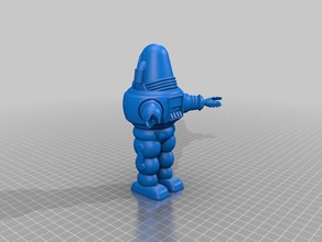 Italien robbie Roboter - Spielzeug Spiele 3d print model - Mito3D