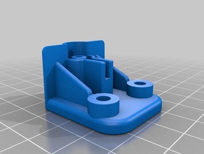 clip de cinturón eje 3d la impresora partes robo3d robo 3d print model - Mito3D
