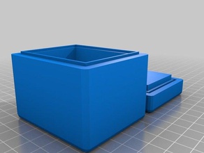 kühl bin Container kalt openscad parametric Lagerung 3d print model - Mito3D