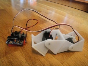ardusnake arduino modulare serpente robot biblioteca la robotica plastica valle printbot repy skymega software upm 3d print model - Mito3D