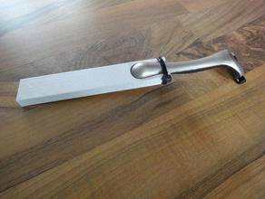 rasierer-verl&aumlngerer Bad Griff razor 3d print model - Mito3D