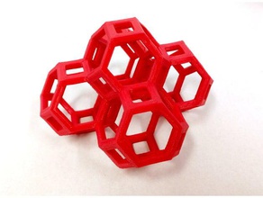honeycomb 3d printing tests fill openscad space 3d print model - Mito3D