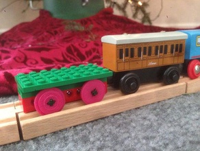 lego Eisenbahn-Rad Bau - Spielzeug Zug 3d print model - Mito3D