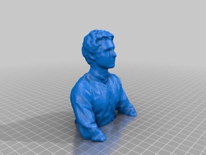 jonathan reconstruída outros do busto a cabeça o kinect reconstructme scan digitalizado 3d print model - Mito3D