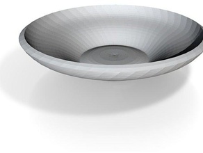 saucer x3db kitchen dining saucers 3d print model - Mito3D