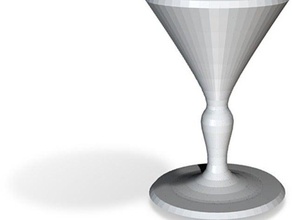 hera martini glass x3db kitchen dining glasses 3d print model - Mito3D