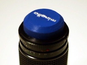 minolta srmcmd arrière lenscap de la caméra bouchon d'objectif 3d print model - Mito3D