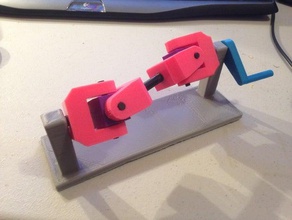 de la junta universal mecánica juguetes 3d print model - Mito3D