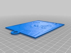 leon 2d art personnalisé 3d print model - Mito3D