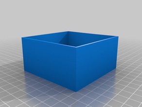 box80x80x40 les conteneurs personnalisé 3d print model - Mito3D