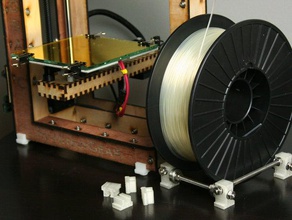 Mosaik Füße spool-Halter 3d Drucker - Zubehör filament makergear upgrade 3d print model - Mito3D
