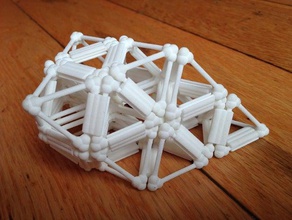 octet truss kit v2 construction toys 3d print model - Mito3D