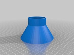 my large coffee whitener funnel tools customized 3d print model - Mito3D