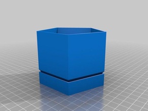 personalizado pot&pires ao ar livre jardim 3d print model - Mito3D