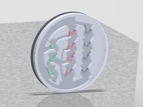 meccanica di clock della cpu altri orologio meccanico 3d print model - Mito3D