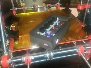 box sanguinololu wip 3d printer accessories electronics enclosure 3d print model - Mito3D