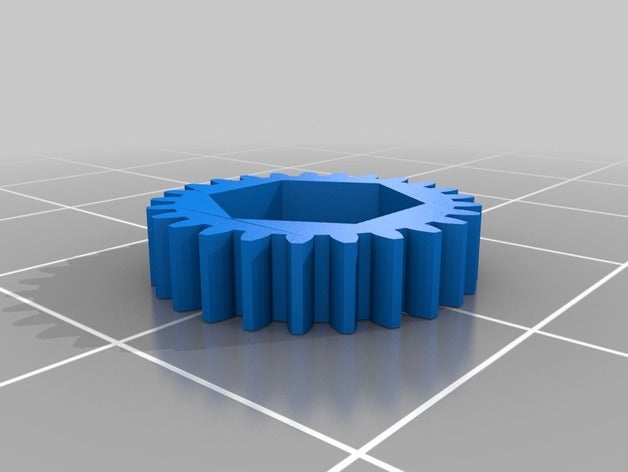printrbot jr micro bed level knob 3d printer parts 3D print model - Mito3D