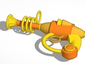 zap-o-gun other deco laser ray space steampunk tinkercad 3d print model - Mito3D