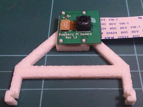 raspberry pi camera mount electronics module 3d print model - Mito3D