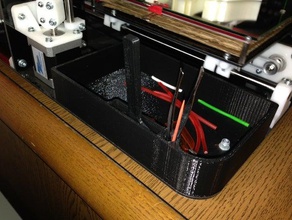 mendel90 tool box 3d printer parts compartment 3d print model - Mito3D