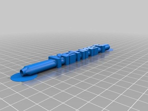 mehmet palavra caneta office personalizado 3d print model - Mito3D