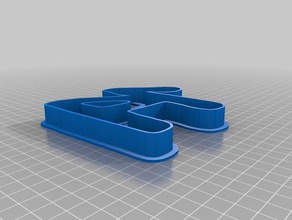 14 cortador de biscoito tentativa 3 a cozinha jantar personalizado 3d print model - Mito3D