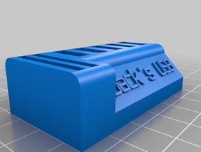 jacks usb ordinateur personnalisé 3d print model - Mito3D
