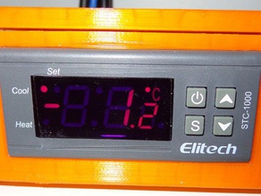 le contrôleur de température boîtier stc 1000 l'électronique stc-1000 stc1000 3d print model - Mito3D