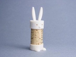 sughero pals signor coniglio i giocattoli giochi bunny 3d print model - Mito3D