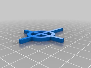 irish cross jewelry necklace sketchup 3d print model - Mito3D