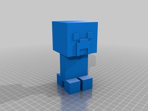 da bambino, creeper creature 3d print model - Mito3D
