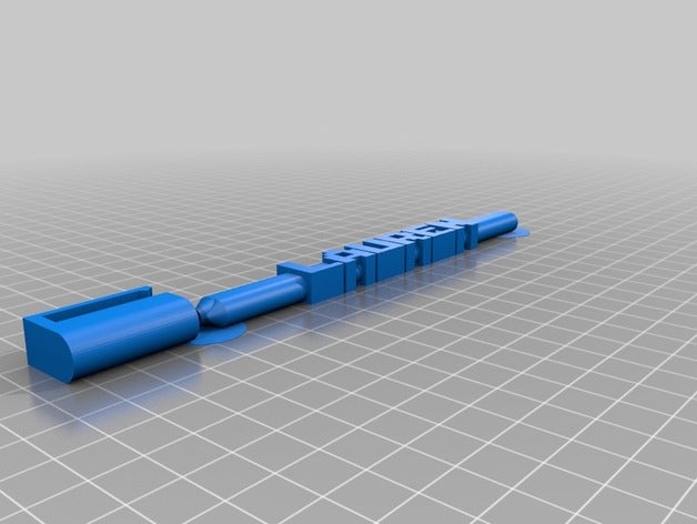 parola penna lauren office personalizzato 3D print model - Mito3D