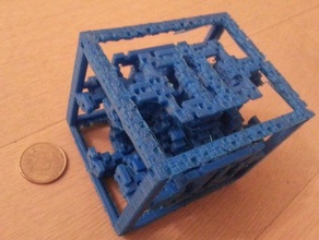 Ariadne cubiod math Kunst 3d print model - Mito3D