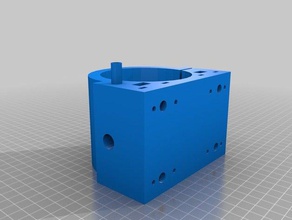 chinese spindle mount 80mm diameter parts 3d print model - Mito3D