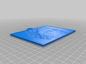 soleil 2d sanat özelleştirilmiş 3d print model - Mito3D