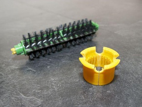 irobot brush cleaning tool replacement parts cleaner openscad roomba 3d print model - Mito3D