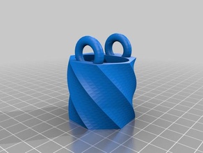 cesta de la stl contenedores 3d print model - Mito3D
