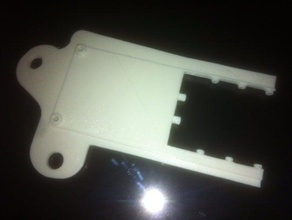 melzi board Montageplatte prusa snap fit 3d Drucker Teile 3d print model - Mito3D