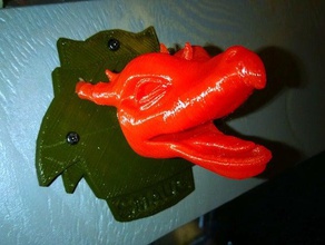dragon head trophy smaug scans replicas 3d print model - Mito3D