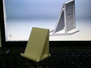 stand samsung galaxy note3 mobile phone 3d print model - Mito3D